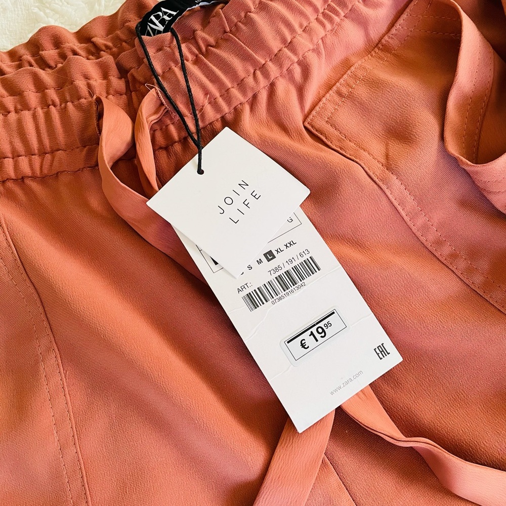 Zara crop trousers